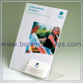 China A4 Print Holder With Business Card Pocket supplier