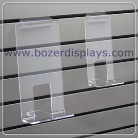 China Clear Acrylic Face Out Book Shelf for Slatwall supplier